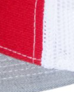 Red/White/Heather Grey